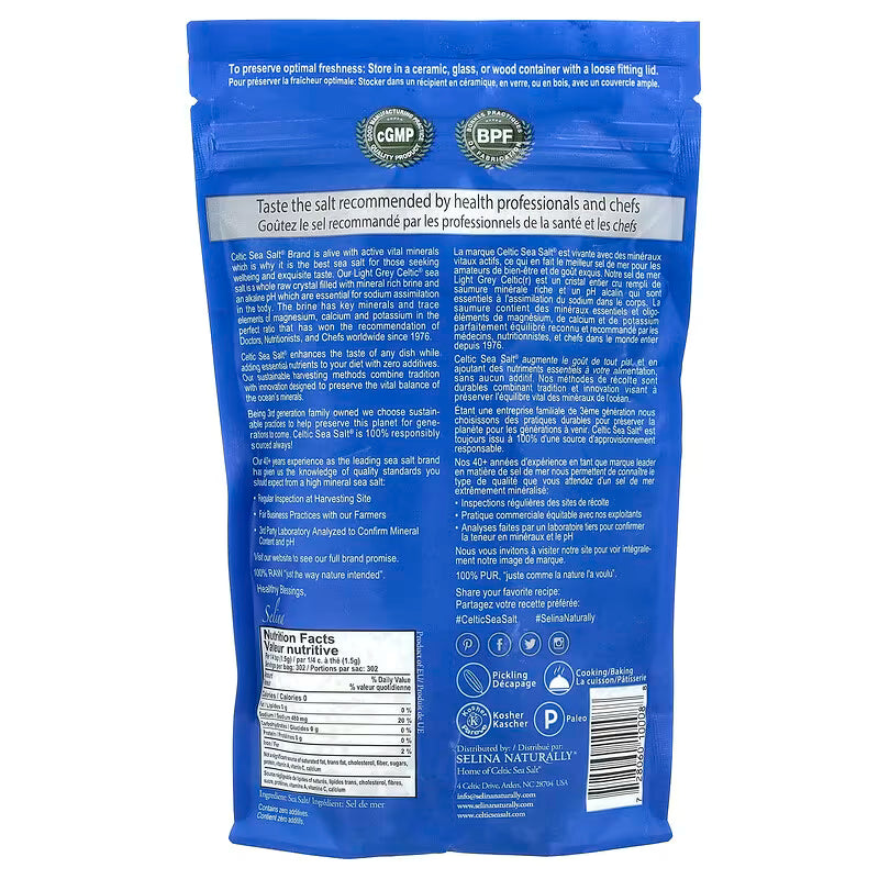 Celtic Sea Salt, Celtic®, Vital Mineral Blend