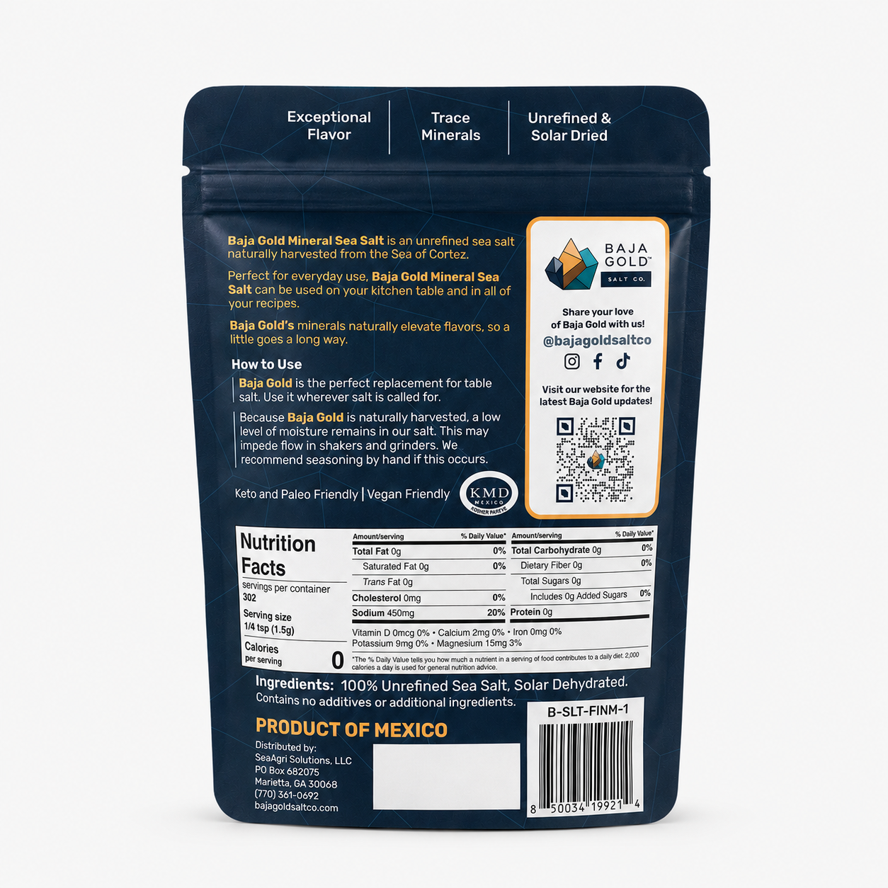 Baja Gold Mineral Sea Salt