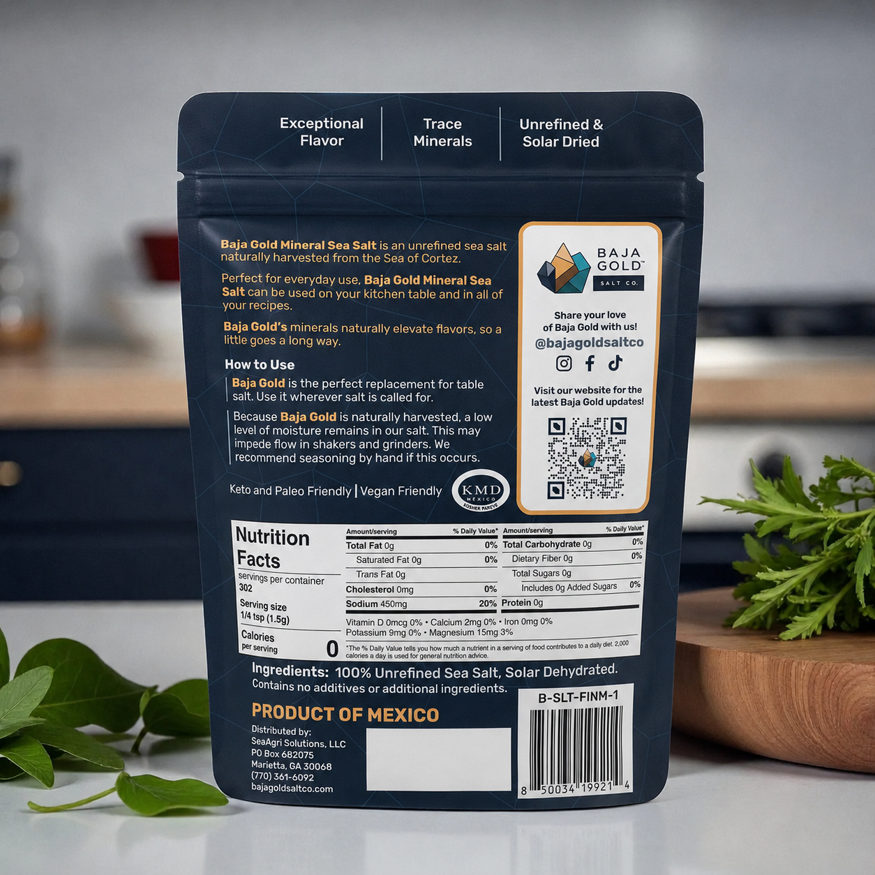 Baja Gold Mineral Sea Salt